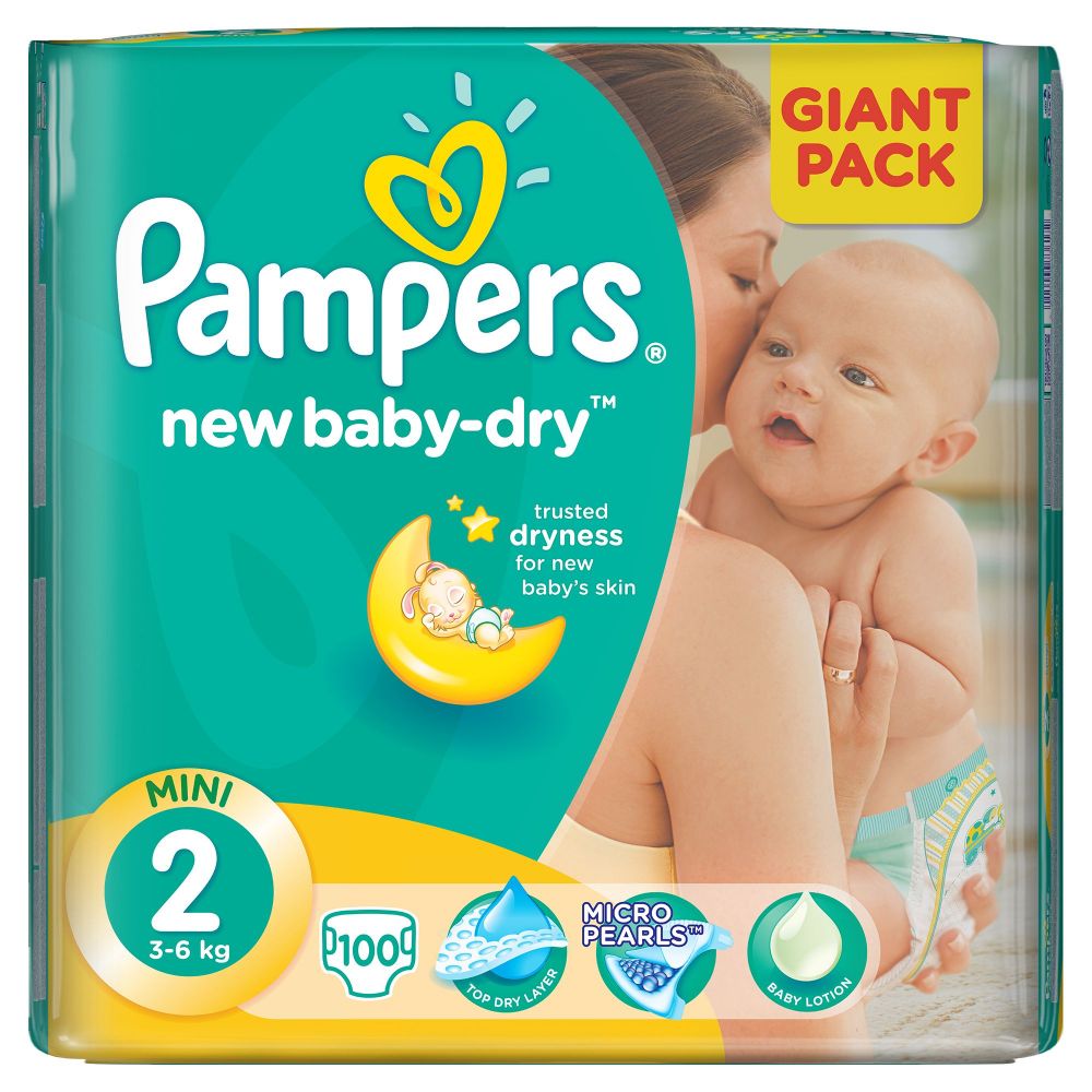 pampers new baby dry 1 43 szt