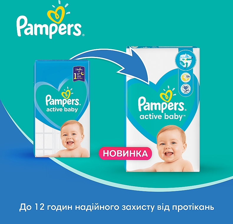 pampers active baby-dry pieluchy jednorazowe midi 3