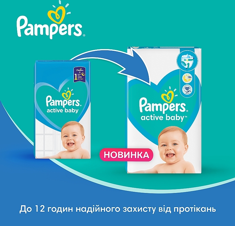 pampers actve baby 3