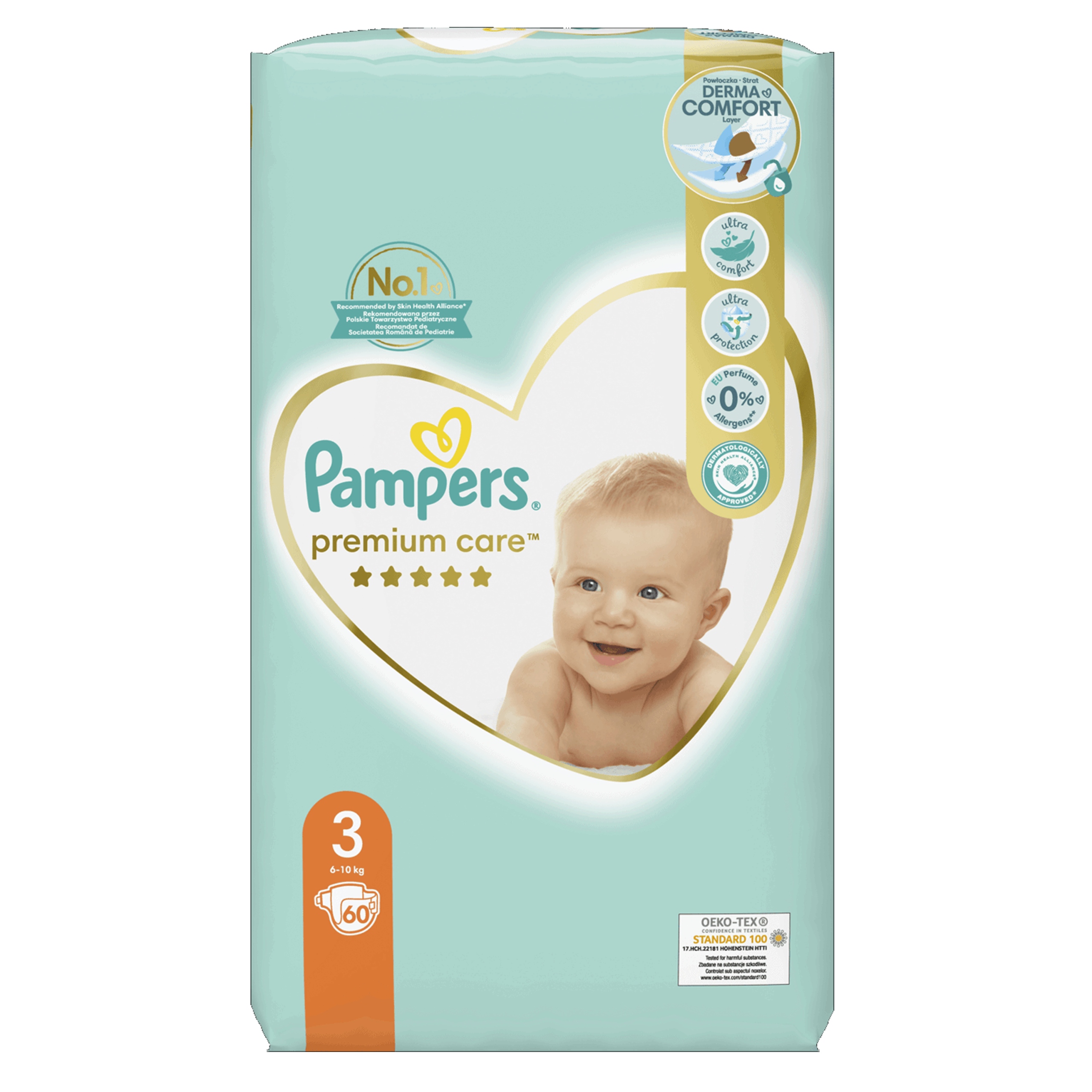 pampers rozmiar 3 174 sztuk