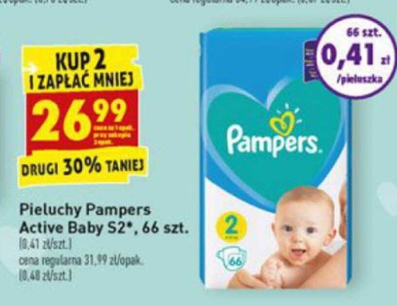 pieluchy jumbo pampers 3