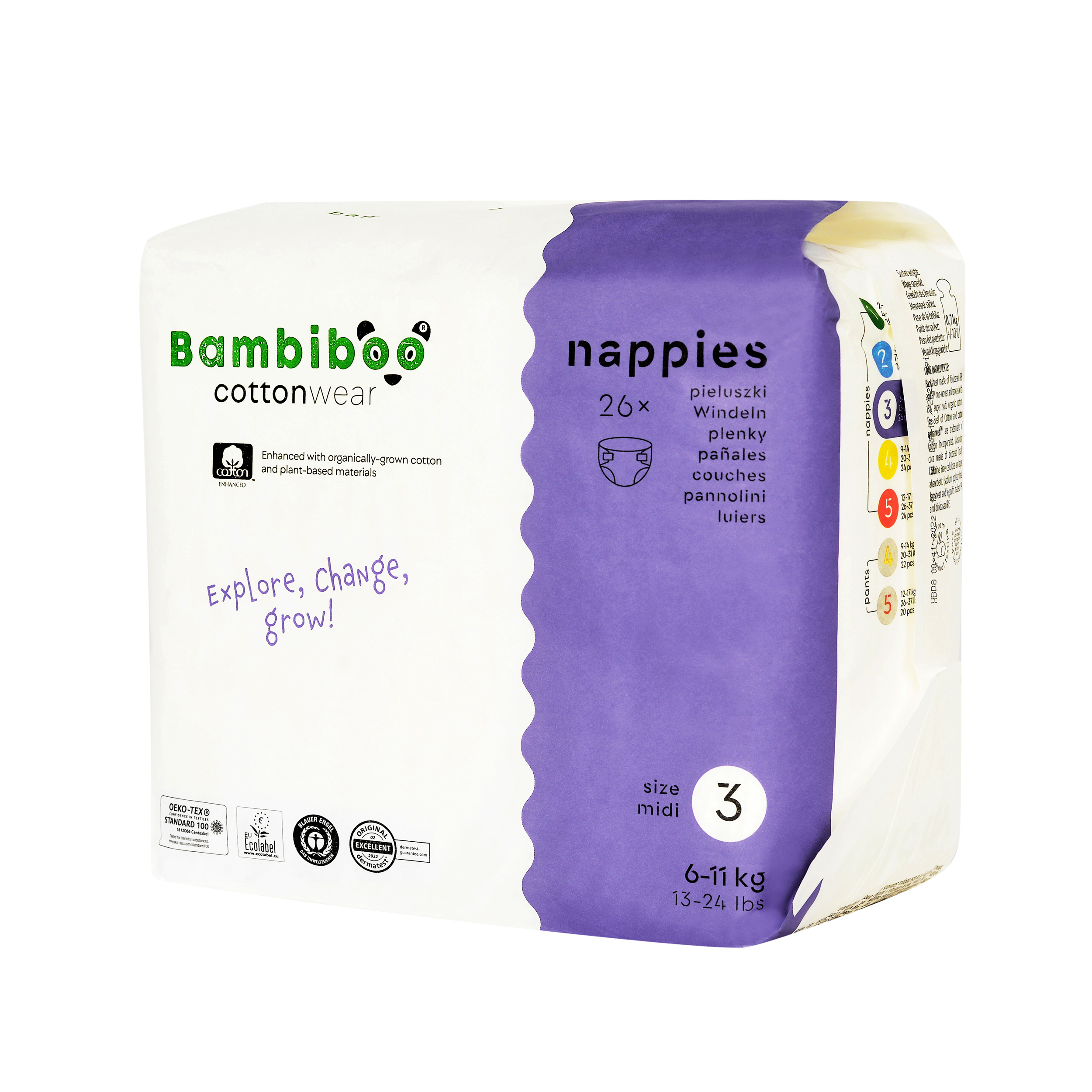 tabela rozmiarów pampers