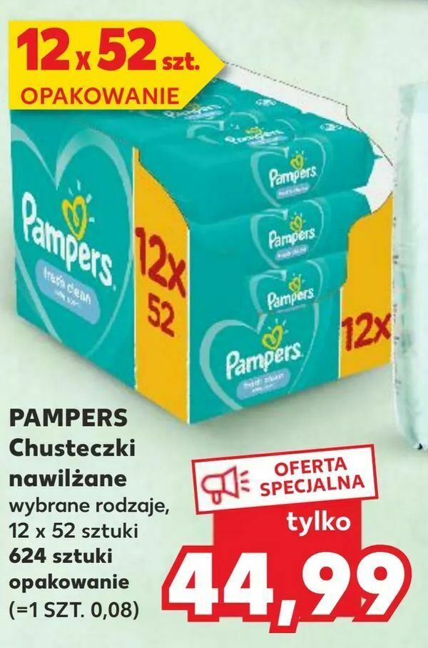 biedronka pampers 29.99