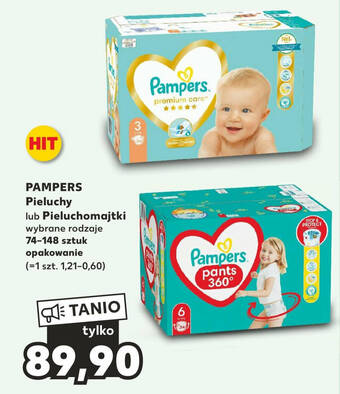 pampers pieluchy rozmiar 5