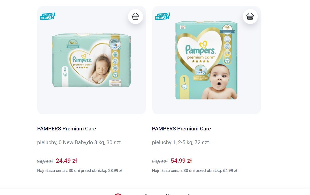 pampers 2 228 sztuk