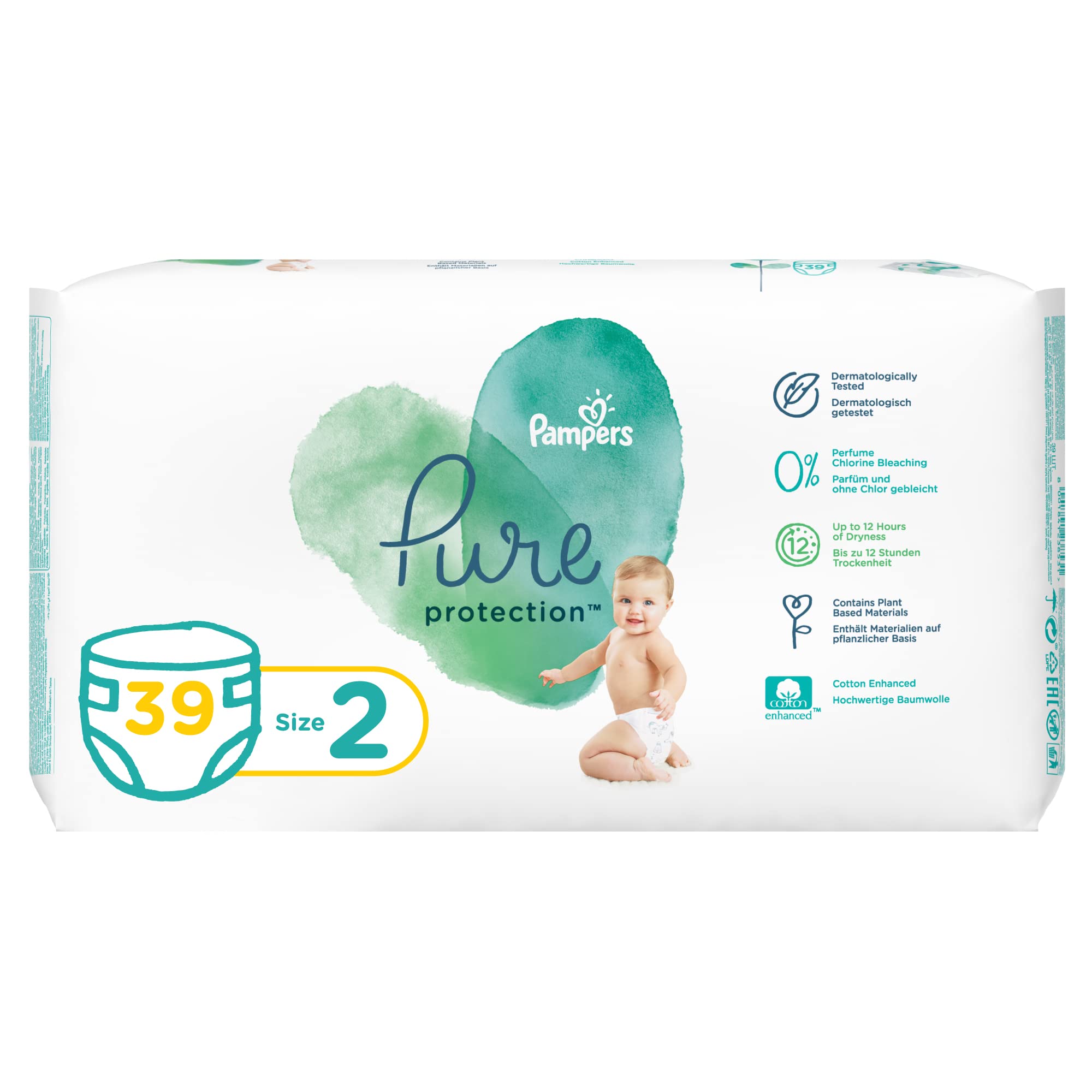 pieluchy premium care rozmiaro 3 204 szt pampers