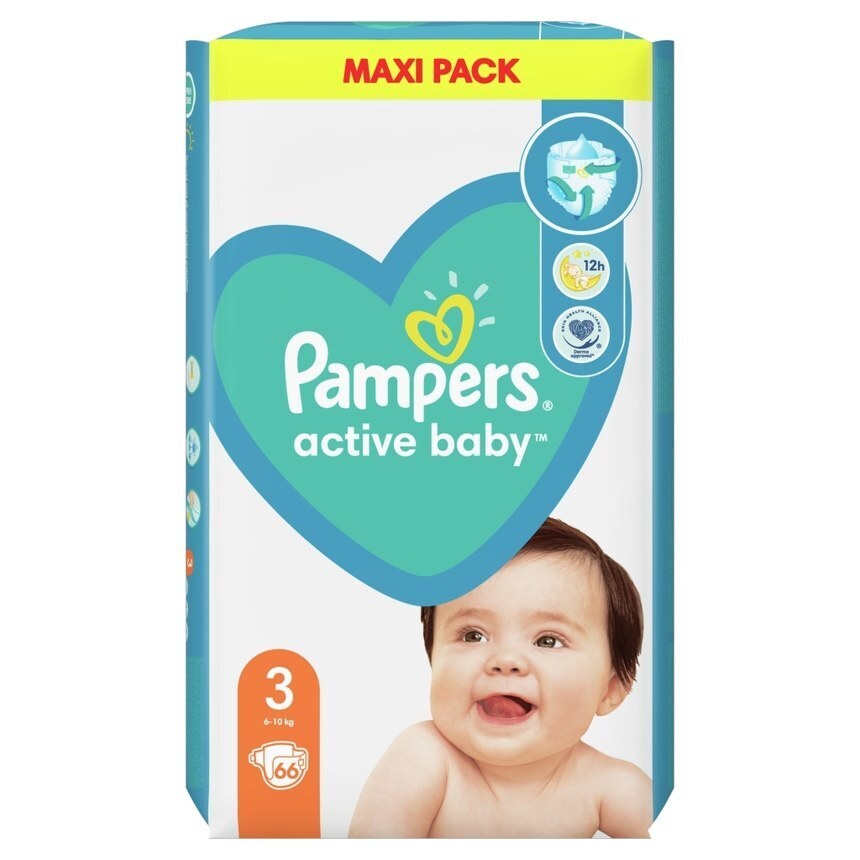 pampers 104 sztuki