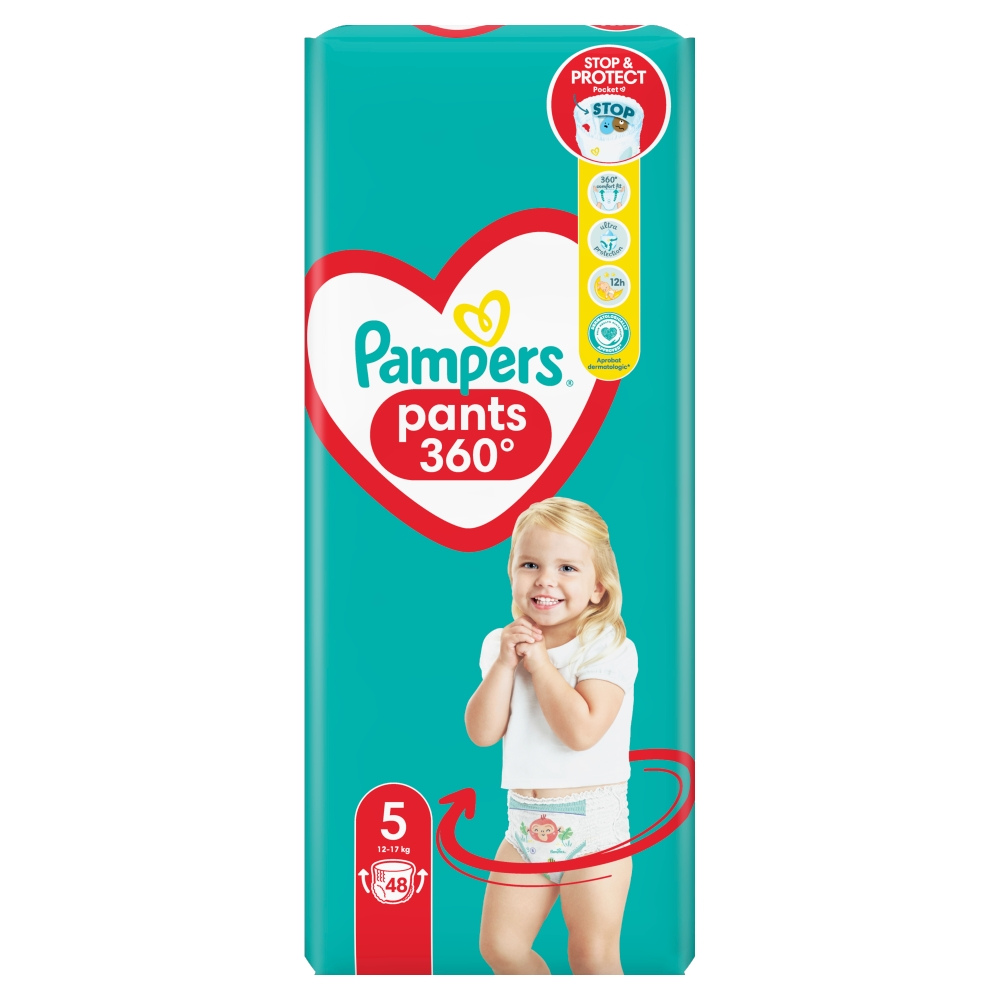 opakowania pampers 1