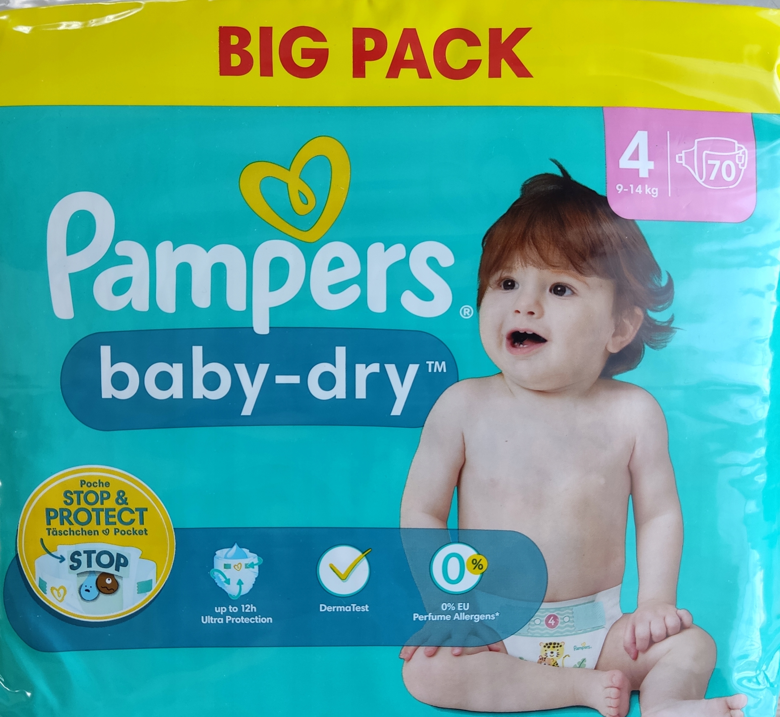 pampers fresh clean chusteczki 4