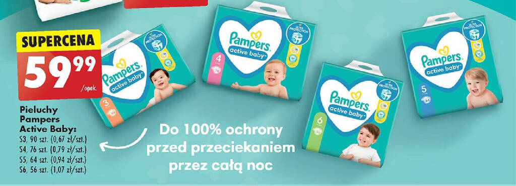 pampers active baby 4 pieluchomajtki