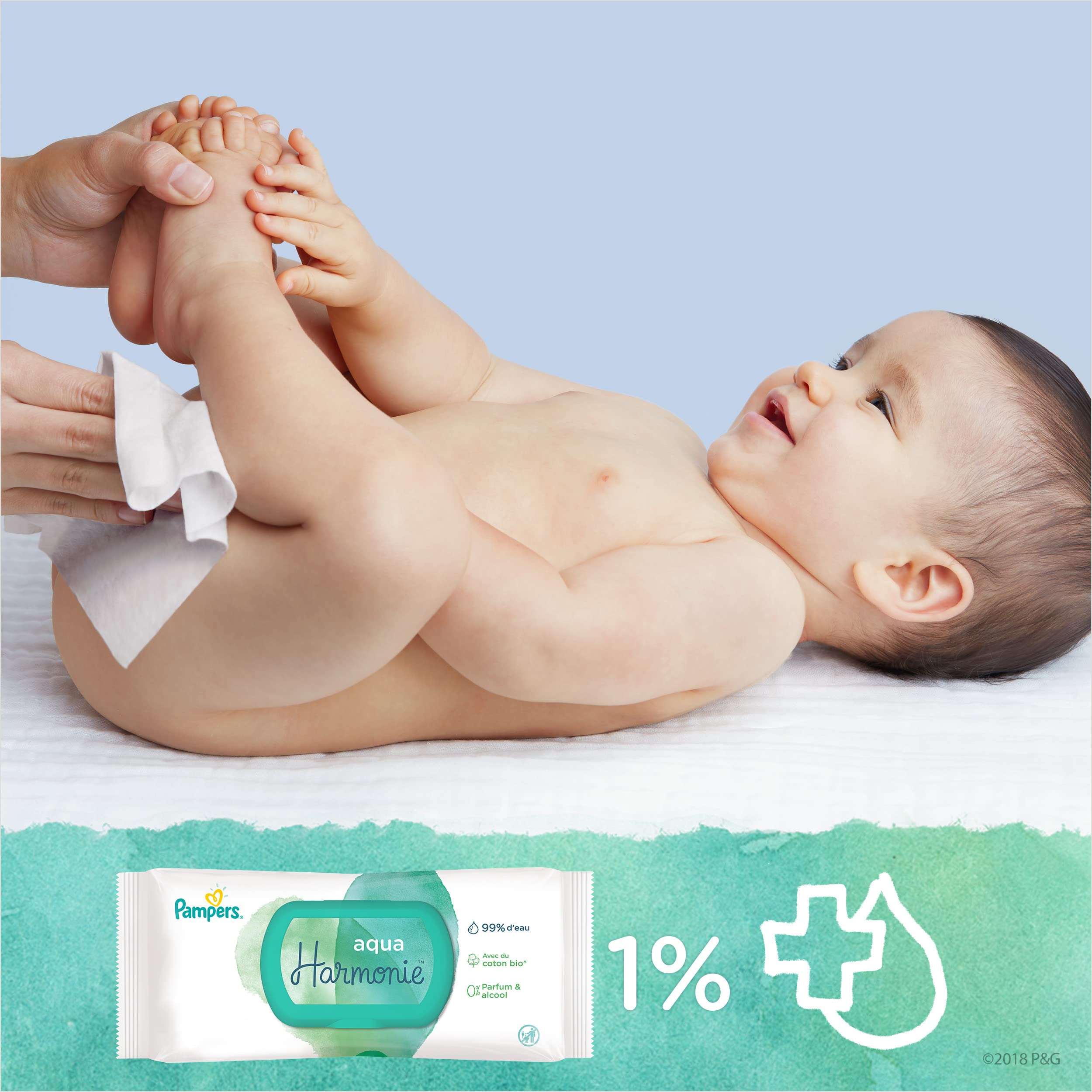 pampers chusteczki od urodzenia