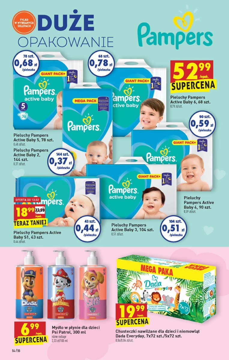 uczulenie na pieluchy pampers