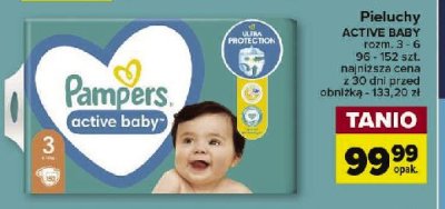 pampers 6 na dziecku