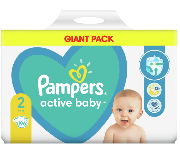 pampers baby dry extra large+