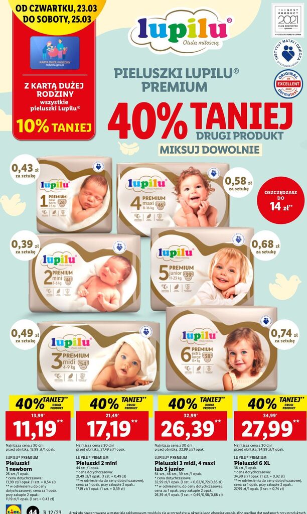 pampers premium care rossmann cena