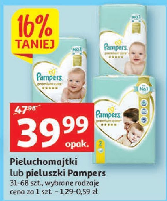 pieluchomajtki pampers 5 96 szt