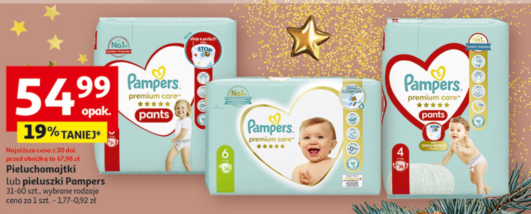 pampers 4 przedzial wagowy