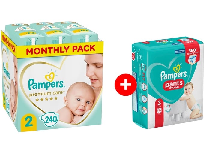 pampers premium care 1 88 szt auchan