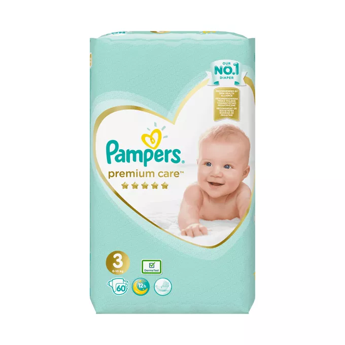 pampers chusteczki nawilżane dla niemowląt 4 x 52 szt