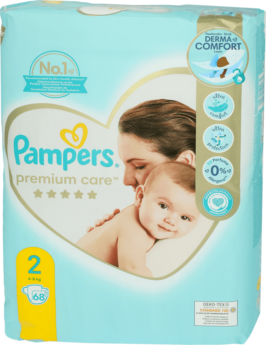 pampersy 2 144 szt