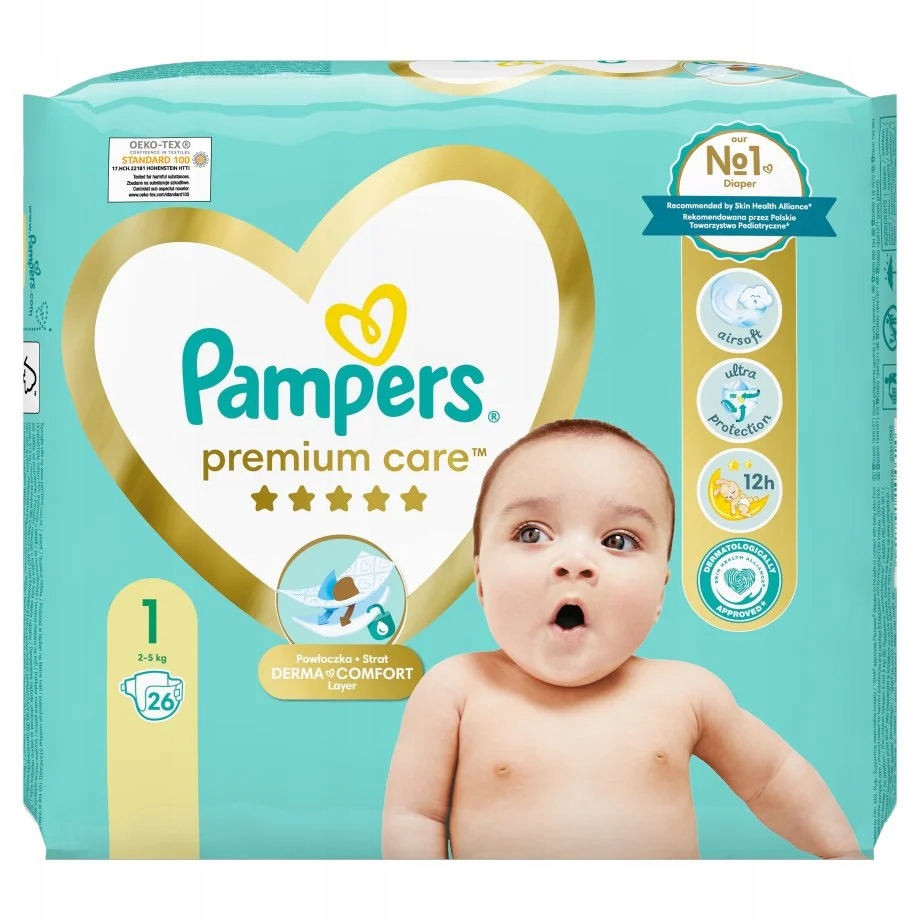 ktoś nosi 15 pieluchy pampers od 50 do