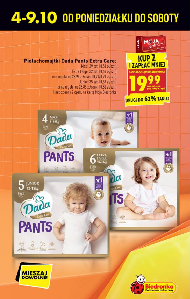 pampers giga pack biedronka