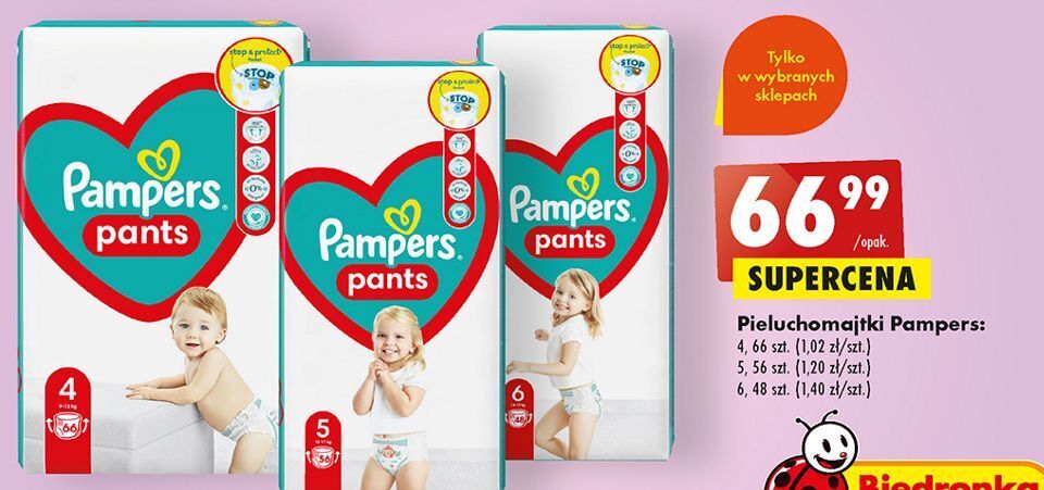 pampers newbaby pieluchy