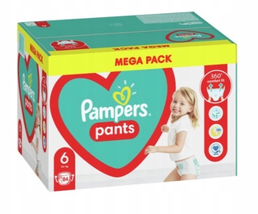 pieluchomajtki pampers opis produktu