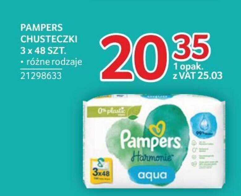 pampers 170 sztuk new borm