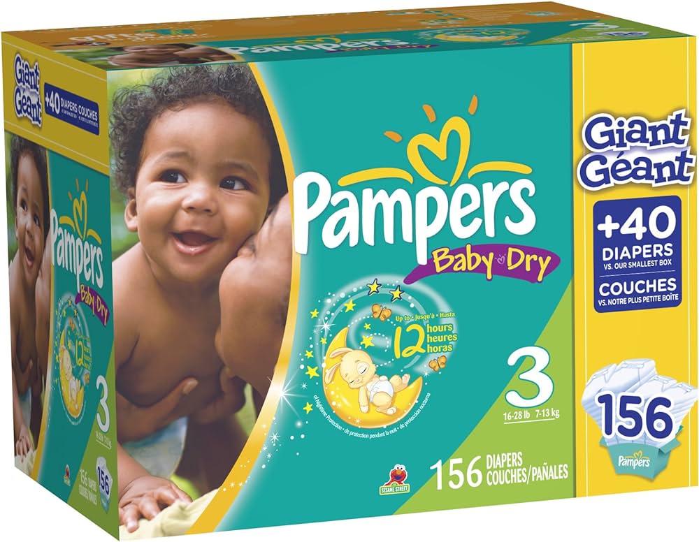 pampers 4 box ceneo