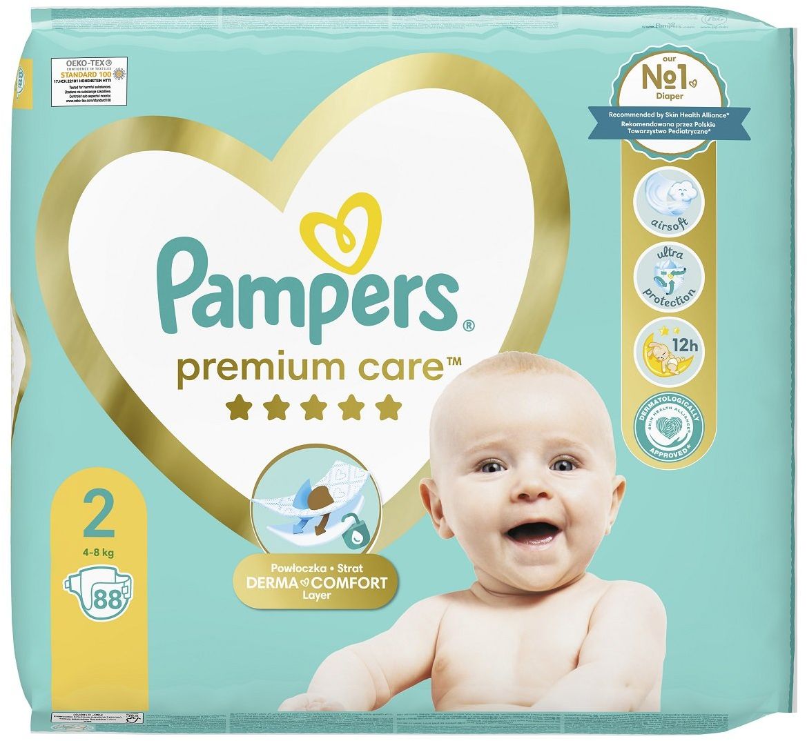 pieluchy pampers active baby dry 3