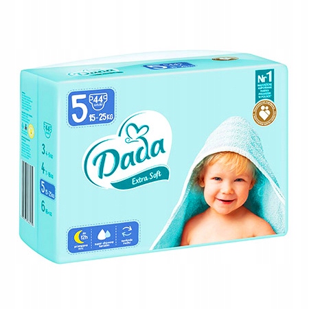 pieluchy dada rozm 4 extra soft 52 szt rozmija