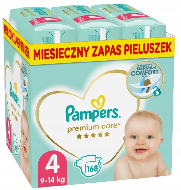 auchan pampers premium cena