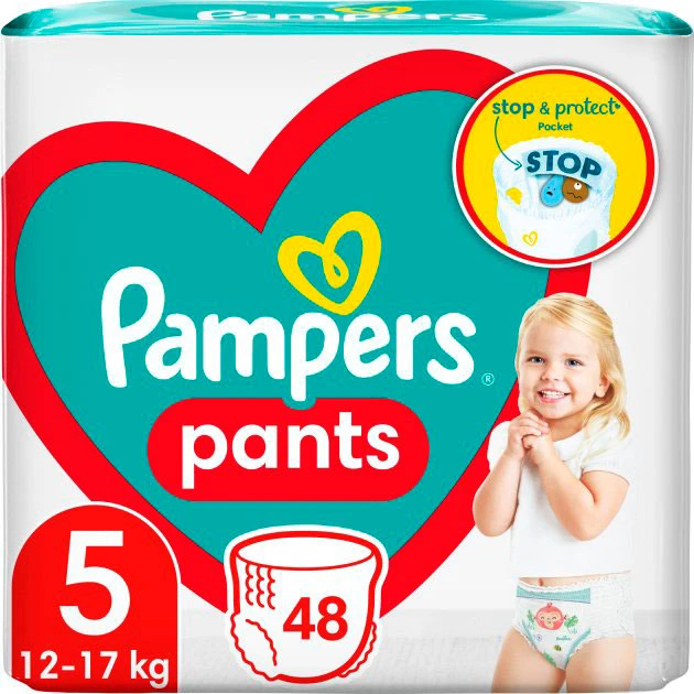 pieluchomajtki pampers pants kanaliki