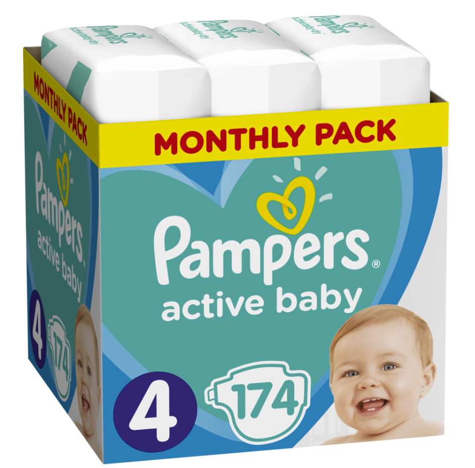 pampers maxi pack 4