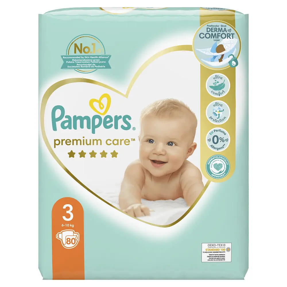 pampers premium care pasek o pełnej pieluszce