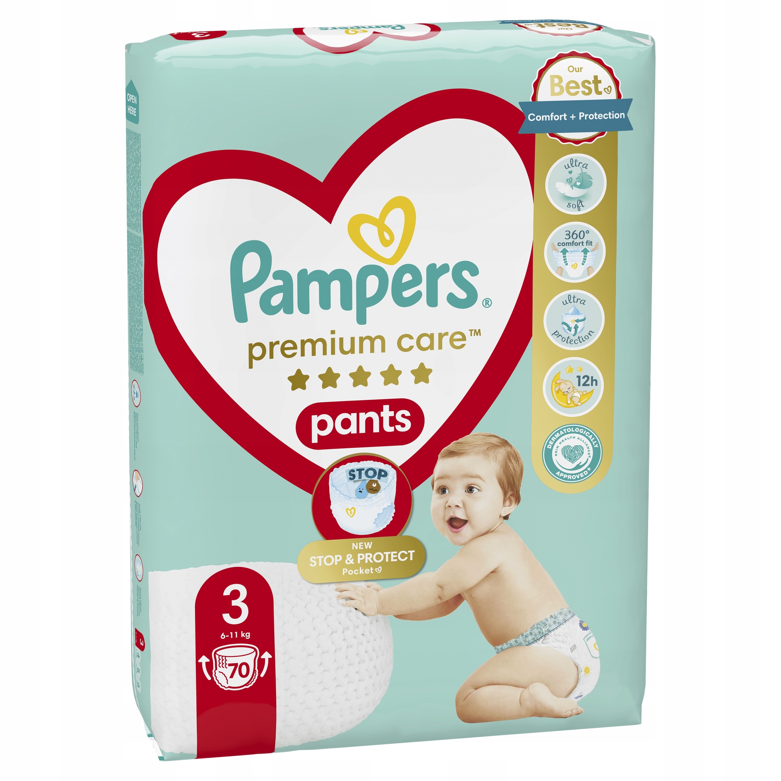 pampers premium care pasek