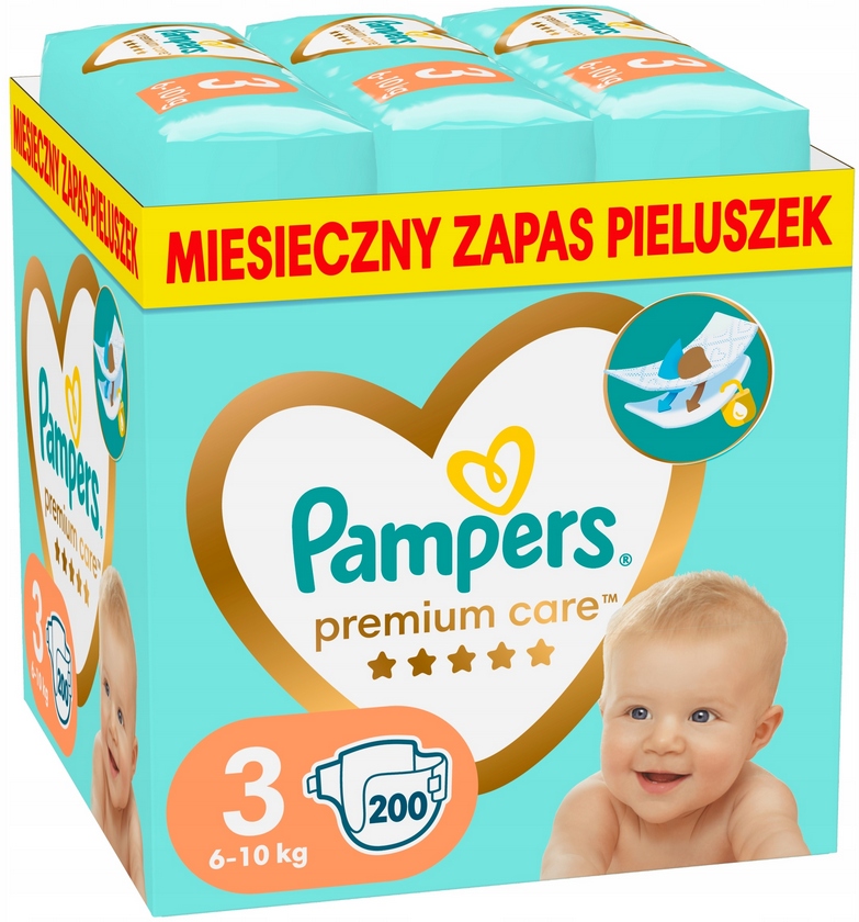 chusteczki pampers 6x64