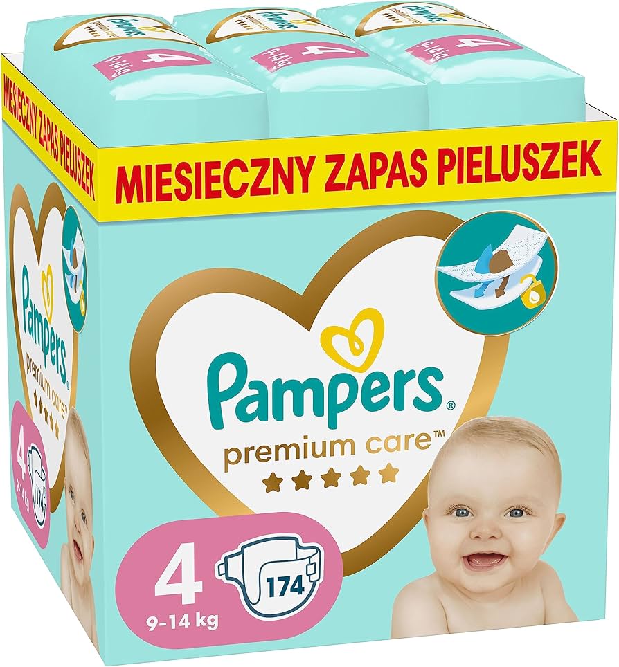 pampers pieluszki premium care 4 104 szt ceneo