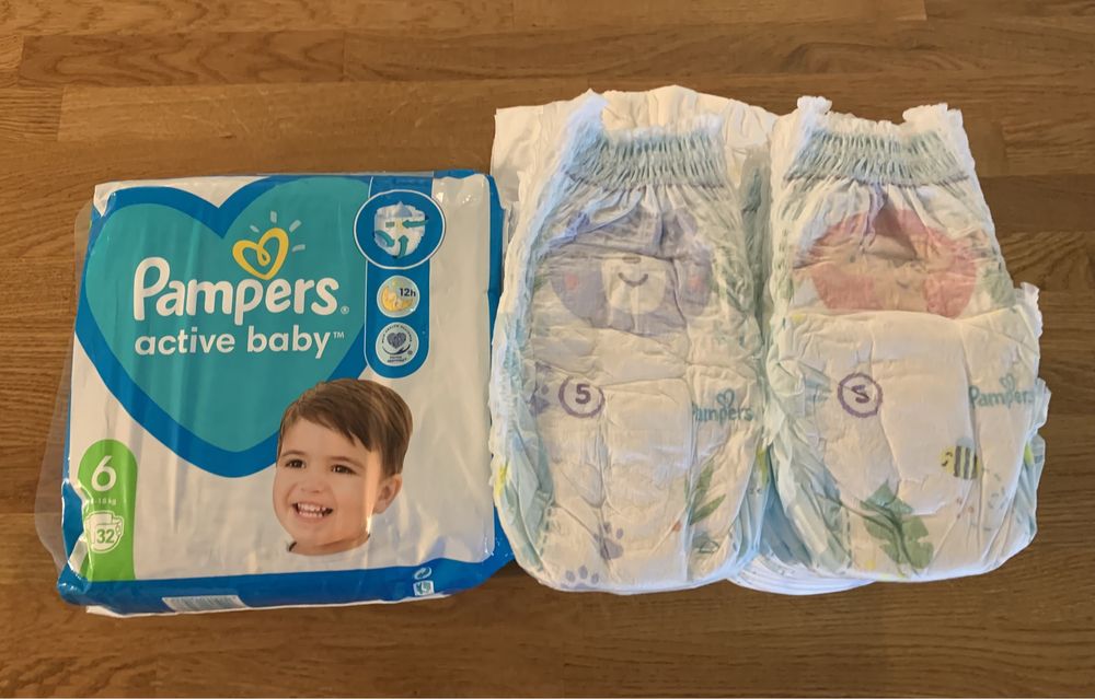 pampers active dry 4 74szt