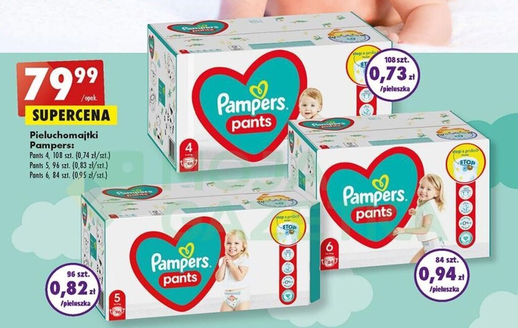 pampers sensitive z zamknięciem