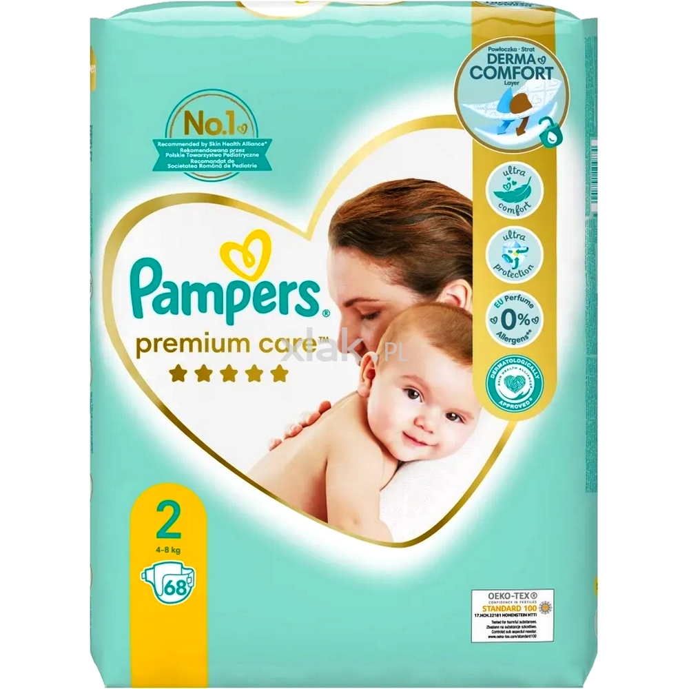 pierwsze pieluchy pampers