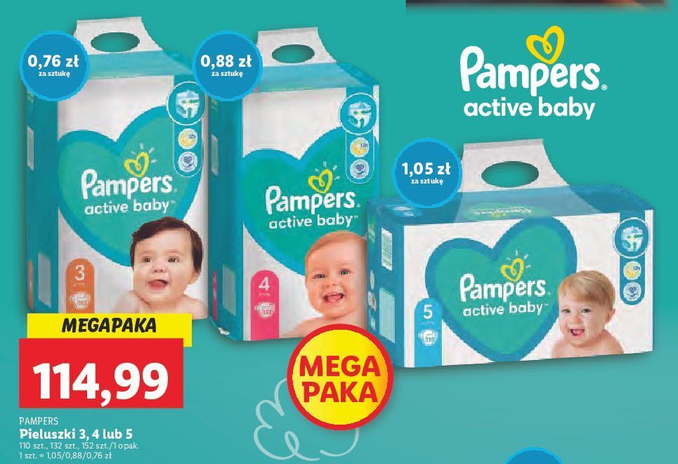 chusteczki pampers aqua baby