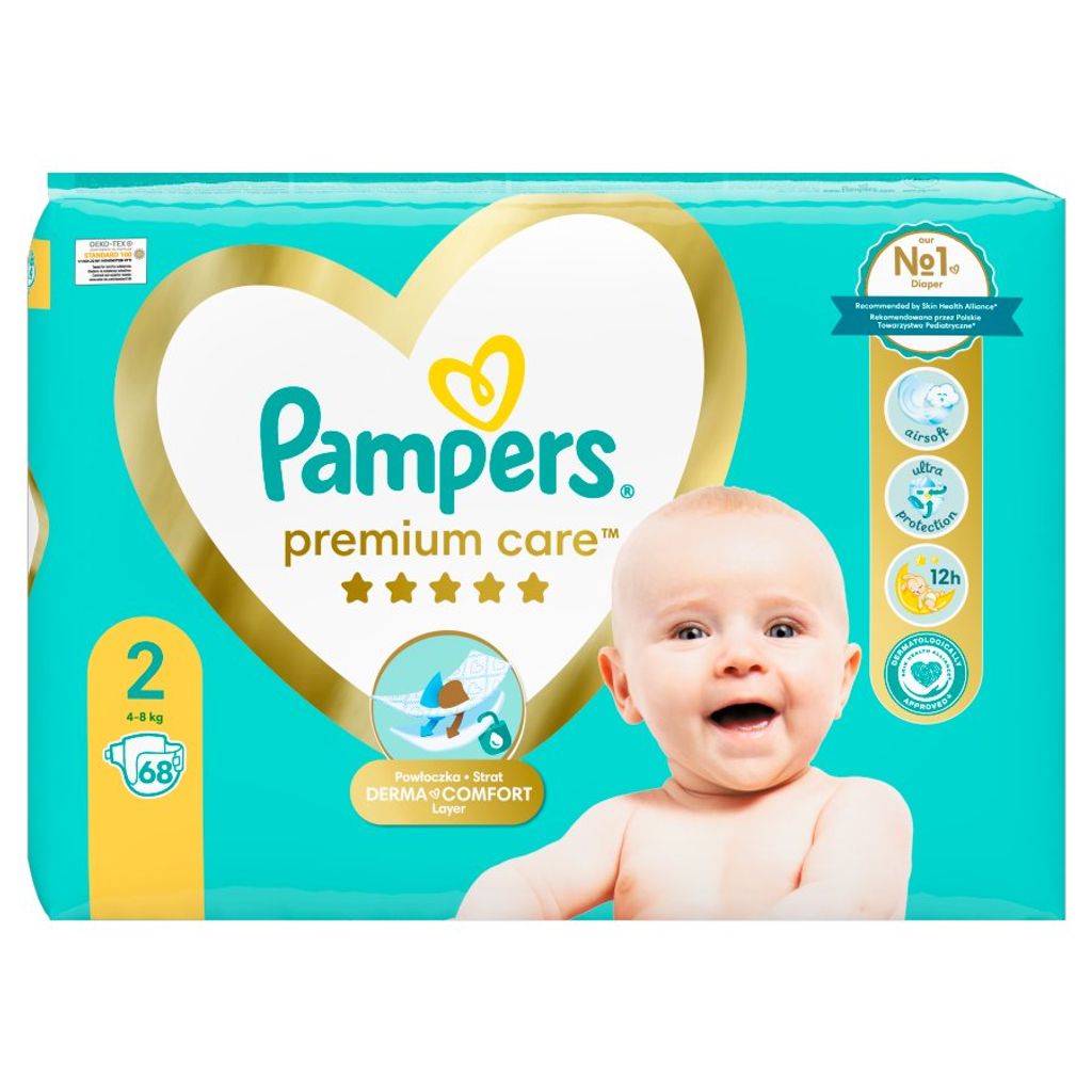 chusteczki pampers miesieczny zapas