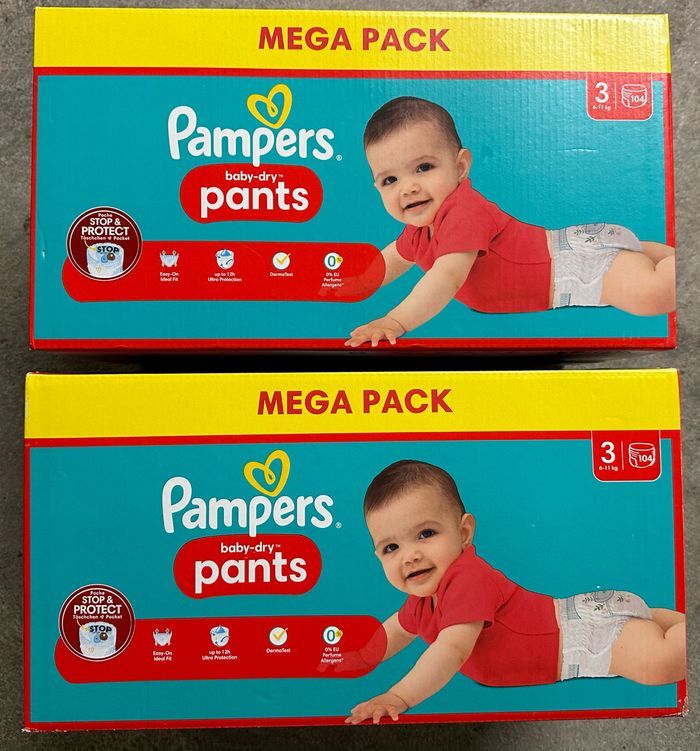 pampers active papy