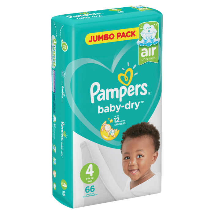 pampers pudło