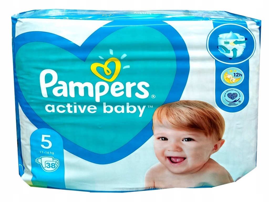 pieluchomajtki firmy pampers rozmiar 6