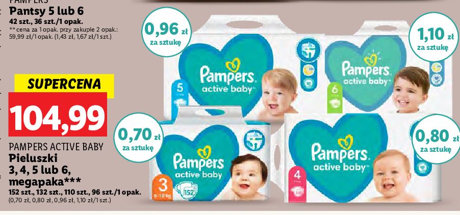 pampers pieluchy 6