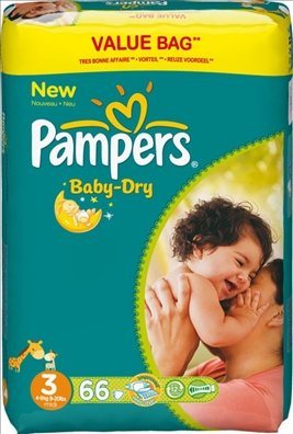 pieluchomajtki pampers pants box