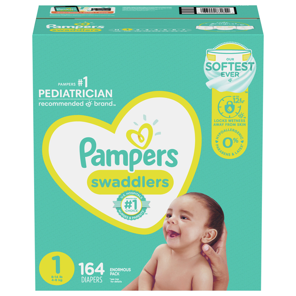 mega pampers box